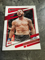 Brad Riddell   UFC 2022 Panini Donruss Press Proof Silver  #179