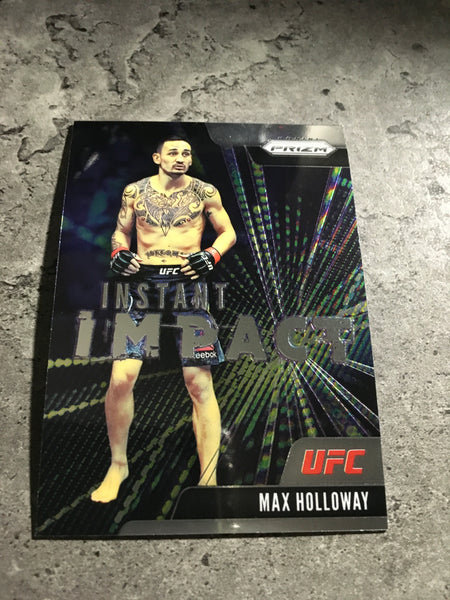 Max Holloway  UFC 2021 Panini Prizm Instant Impact  #4