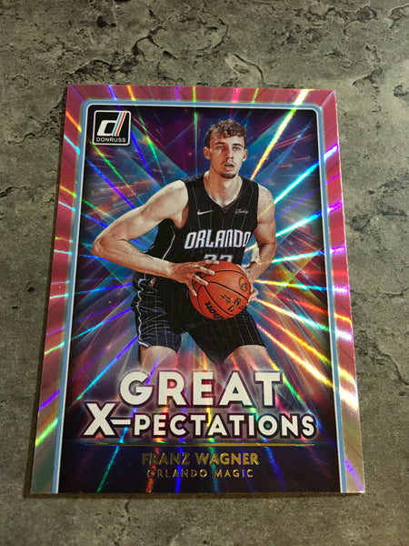 Franz Wagner  Magic 2021-22 Donruss Great X-Pectations Rookie Pink #12