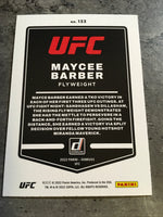 Maycee Barber  UFC 2022 Panini Donruss Press Proof Silver #133