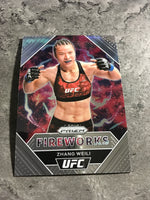 Zhang Weili  UFC 2021 Panini Prizm  Fireworks #15