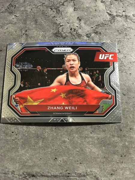 Zhang Weili  UFC 2021 Panini Prizm   #189