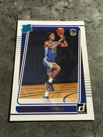 Jonathan Kuminga  Warriors 2021-22 Donruss Rookie #240