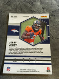 Jerry Jeudy Broncos 2021 Panini Mosaic Green Prizm #68