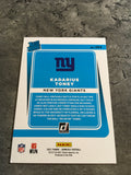 Kadarius Toney  Giants 2021 Panini Donruss Rated Rookie #264