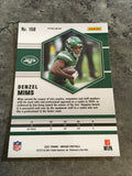 Denzel Mims  Jets 2021 Panini Mosaic Reactive Yellow Prizm #158