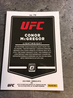 Conor McGregor  UFC 2022 Panini Donruss Optic #75