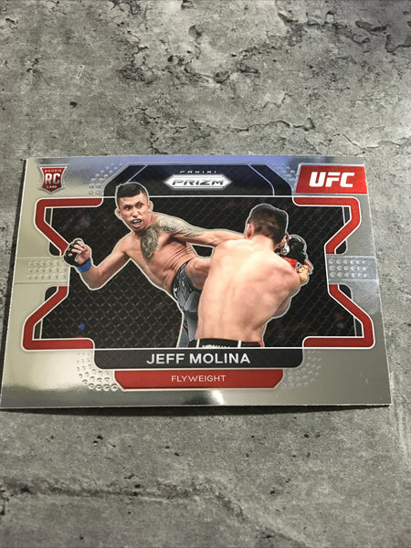 Jeff Molina UFC 2022 Panini Prizm Rookie #53