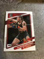 Valentina Shevchenko  UFC 2022 Panini Donruss Optic #41