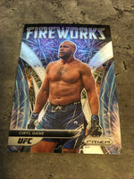 Ciryl Gane  UFC 2022 Panini Prizm Fireworks #12