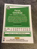 Paul George Clippers 2020-21 Panini Donruss Optic Fast Break Holo Prizm#3