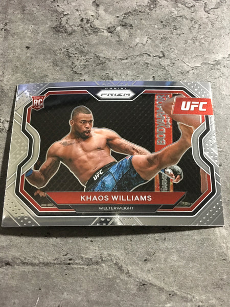 Khaos Williams   UFC 2021 Panini Prizm Rookie #179