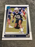 Jabril Cox  Cowboys 2021 Panini Donruss Rated Rookie #317