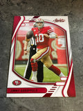 Jimmy Garoppolo  49ers 2021 Panini Absolute Red #82
