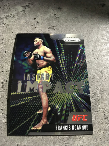 Francis Ngannou  UFC 2021 Panini Prizm Instant Impact #7