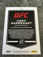 Cody Garbrandt  UFC 2022 Panini Donruss #7