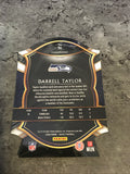 Darrell Taylor  Seahawks 2020 Panini Select Light Blue Die-Cut Prizm Rookie #96
