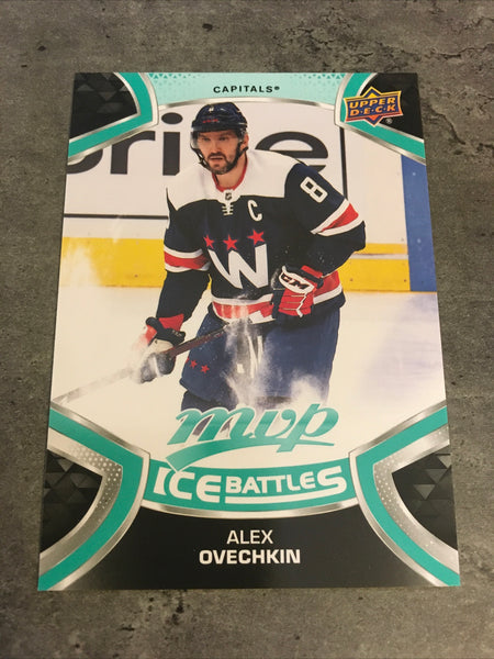 Alex Ovechkin  Capitals 2021-22 Upper Deck MVP Ice Battles  #100