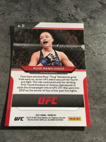 Rose Namajunas UFC 2021 Panini Prizm   #31