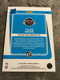 Jalen Green  Rockets 2021-22 Donruss Rookie #209