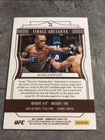 Israel Adesanya  UFC 2021 Panini Chronicles Legacy #48