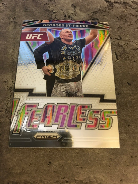 Georges St-Pierre   UFC 2022 Panini Prizm Fearless #24