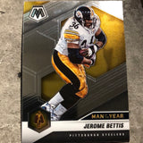 Jerome Bettis Steelers 2021 Panini Mosaic Man Of The Year #262