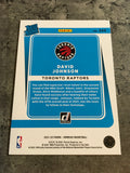 David Johnson   Raptors 2021-22 Donruss Rookie Pink #243