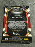 Israel Adesanya  UFC 2021 Panini Select #64