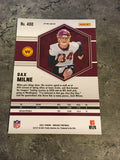 Dax Milne  Washington Football Team 2021 Panini Mosaic Silver Prizm Rookie #400