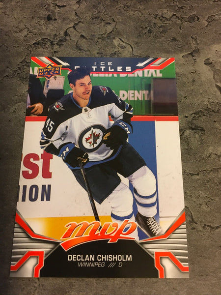 Declan Chisholm  Jets 2022-23 Upper Deck MVP Ice Battles Rookie #236