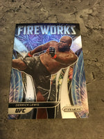 Derrick Lewis  UFC 2022 Panini Prizm Fireworks #2