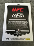 Justin Gaethje  UFC 2022 Panini Donruss #62