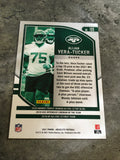Alijah Vera-Tucker Jets 2021 Panini Absolute Blue Rookie #199