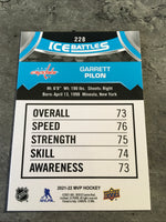 Garrett Pilon  Capitals 2021-22 Upper Deck MVP Ice Battles #228SP