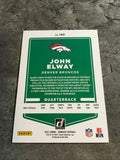 John Elway  Broncos 2021 Panini Donruss #180B