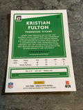 Kristian Fulton  Titans 2020 Panini Donruss Optic Rookie #109