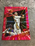 Lonzo Ball  Bulls 2021-22 Donruss Holo Pink Laser #79