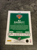 RJ Barrett  Knicks 2021-22 Donruss Orange Laser Holo Prizm #83