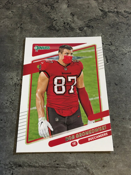 Rob Gronkowski  Buccaneers 2021 Donruss #104B