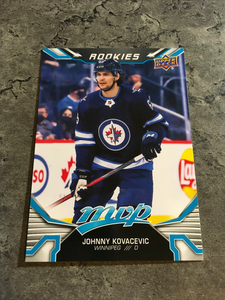 Johnny Kovacevic  Jets 2022-23 Upper Deck MVP Rookie #240