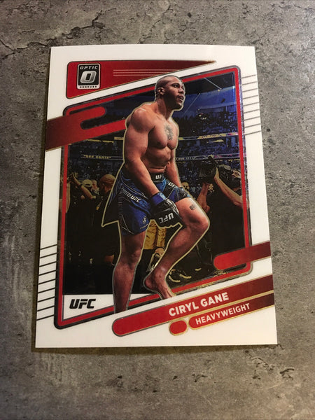 Ciryl Gane  UFC 2022 Panini Donruss Optic #40