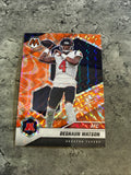 DeShaun Watson Texans 2021 Panini Mosaic AFC Reactive Orange Prizm #223