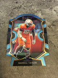 Darrell Taylor  Seahawks 2020 Panini Select Light Blue Die-Cut Prizm Rookie #96