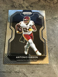 Antonio Gibson  Washington Football 2020 Panini Prizm Black Rookie #PB-18