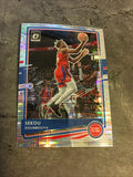 Sekou Doumbouya Pistons 2020-21 Panini Donruss Optic Fast Break Holo Prizm #19