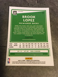 Brook Lopez Bucks 2020-21 Panini Donruss Optic Fast Break Holo Prizm #31