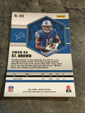 Amon-Ra St. Brown  Lions 2021 Panini Mosaic Rookie #328