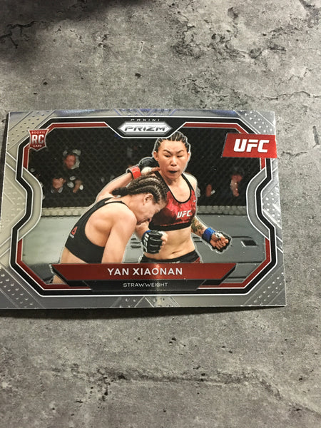 Yan Xiaonan  UFC 2021 Panini Prizm Rookie #169