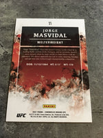 Jorge Masvidal  UFC 2021 Panini Chronicles Origins Pink #31